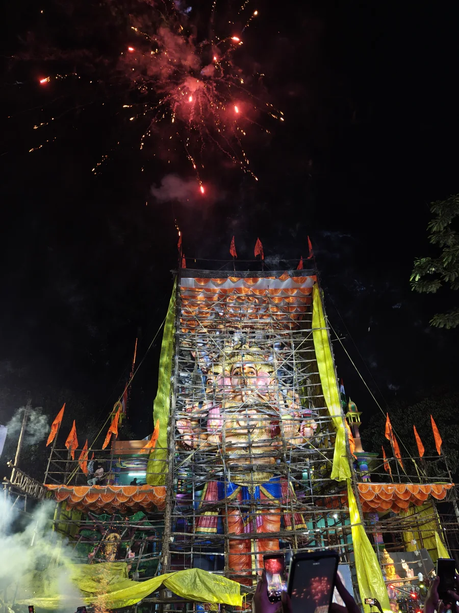 Khairatabad Ganesh idol, Hyderabad, 2025